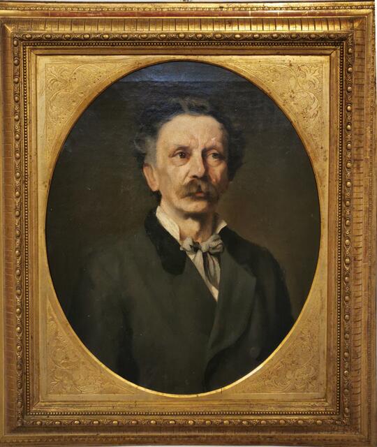 Portrait Heinrich Kurtz (Vater des Künstlers) - Augustin Kurtz-Wallenstein | Foto: Hermine Arnold