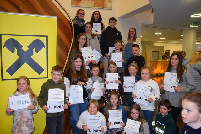 Die Sieger sind jetzt beim Landesbewerb dabei. | Foto: Regionalmedien