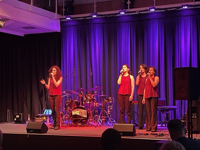 KlubAzurd - Barbara Hofstädtner, Amina Kristen, Barabara Mladek und Tarja Weisz - am 5. Mai in Mödling. | Foto: Stadtgalerie Mödling