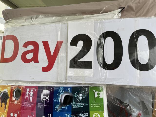 Ein symbolischer Tag. | Foto: David Hofer