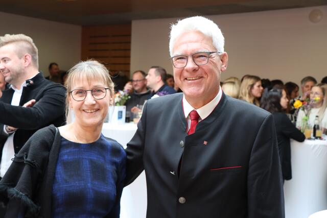BH Siegmund Geiger mit seiner Gattin Andrea. | Foto: Othmar Kolp