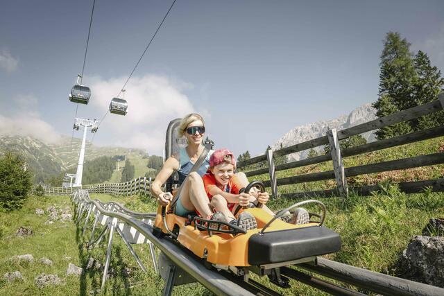 Das Coastervergnügen in Imst zieht Gäste aus nah und fern an. | Foto: Imster Bergbahnen