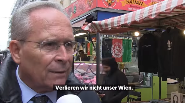 "Das war einmal ein Wiener Wahrzeichen. Heute ist alles anders", sagt ÖVP Wien-Landesparteiobmann Karl Mahrer in einem Video. | Foto: Screenshot Die Wiener Volkspartei/Facebook