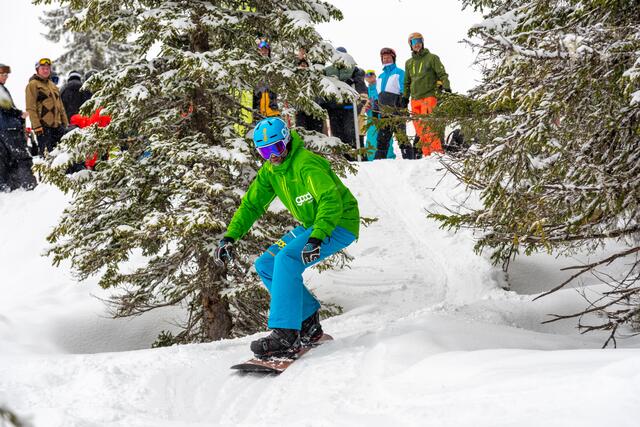 Der Hochkeil zeigte sich am Osterwochenende noch einmal tiefwinterlich.  | Foto: Johnny Morano
