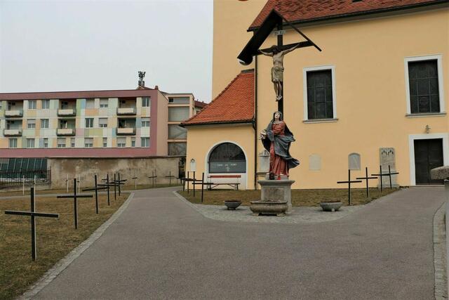 Die Karte gibt einige Details der Kirche wieder, die ganz genau sind. | Foto: Edith Ertl