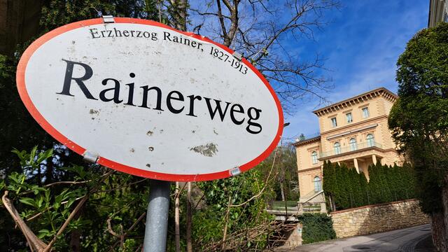 Station 5 - von hier geht's auf dem Rainerweg hinauf !

 | Foto: Walter Fuchs