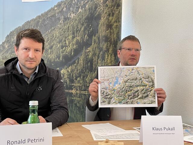 Ronald Petrini und Klaus Pukall leisteten wichtige Vorarbeiten für das Projekt. | Foto: Reichel