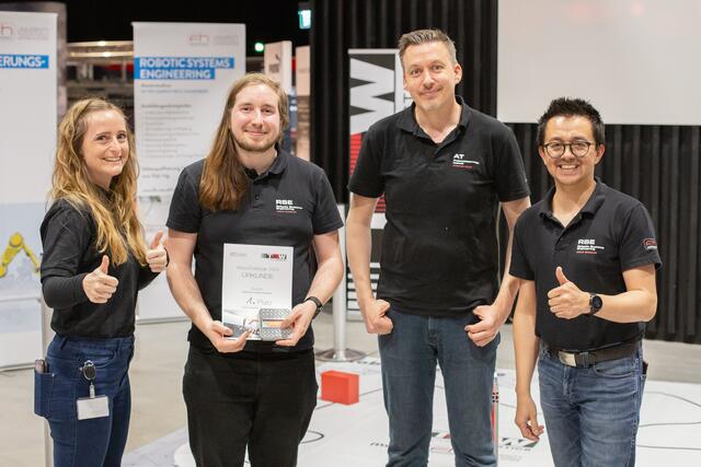 Im offenen Bewerb hatten die "Evil Minions" bei der TGW Robo-Challenge eindeutig die Nase vorne. | Foto: TGW Logistics Group GmbH