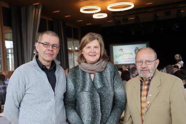 Naturfreunde Deutschfeistritz: Obmann Franz Saurer (re) mit Manuela und Rupert Schrank | Foto: Edith Ertl