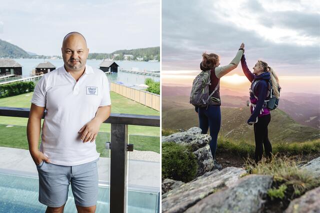 Robert Karlhofer, Geschäftsführer der Tourismusregion Klopeiner See – Südkärnten – Lavanttal, kennt die Vorteile der Großregion für Urlaubsgäste und weiß, wie sich die beiden Bezirke ideal ergänzen. | Foto: Südkärnten, Rene Knabl