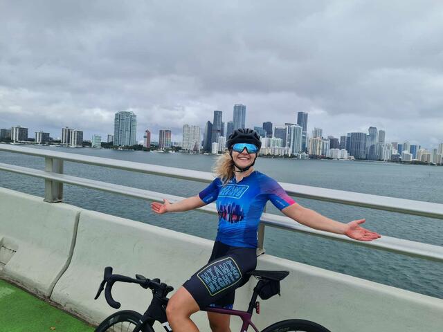 Verena Eberhardt fuhr beim NCL Rennen in Miami. | Foto: Verena Eberhardt