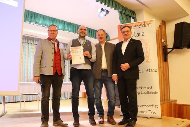 Das erste Mal dabei und schon holte sich Bernhard Prantauer eine Silbermedaille.  | Foto: Elisabeth Zangerl