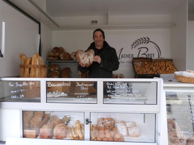 Um das frischeste Brot kümmerte sich "Macher Brot".