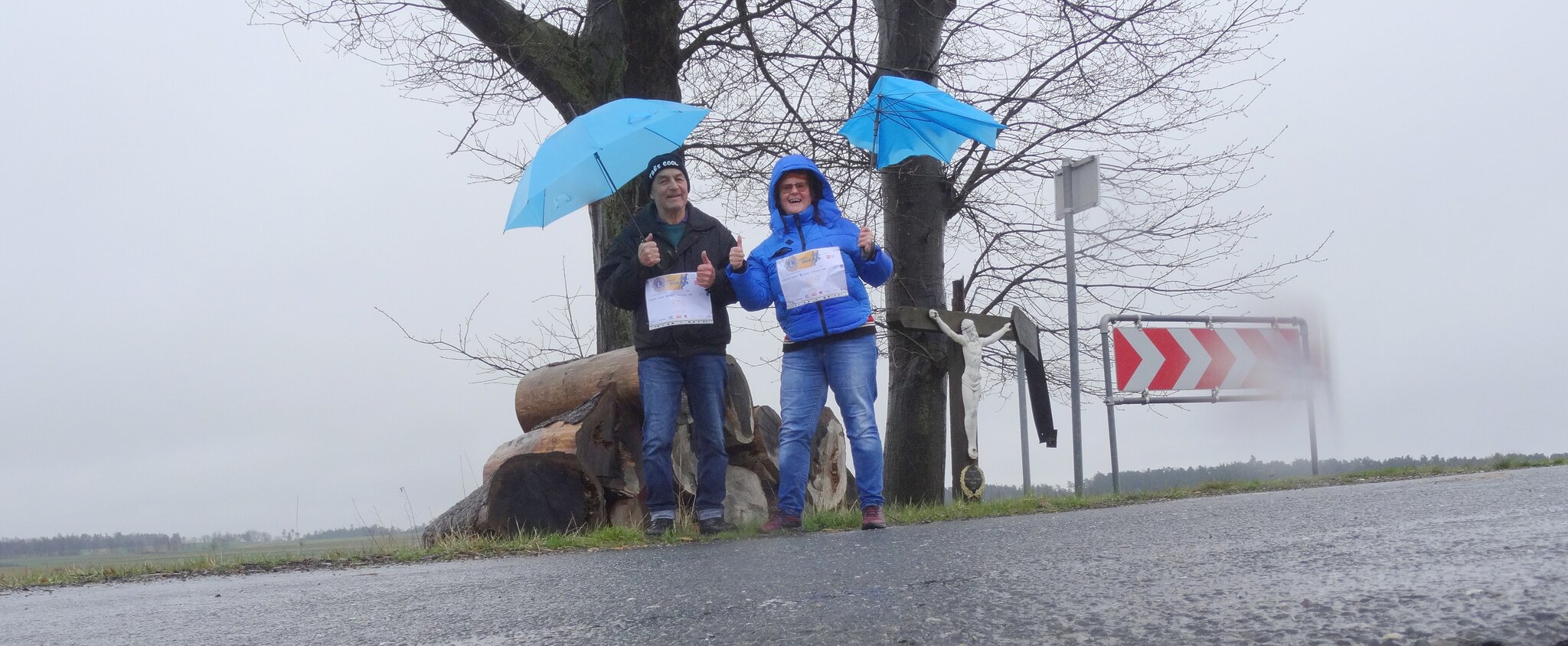 Lions RUN Lions Charity walking 2023 auch in Trabenreith Horn