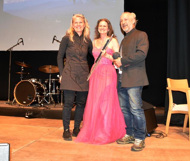 Brigitta Harrach, Karin Leitner und Thomas Stuppner