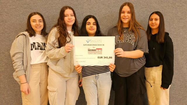 Über 300 Euro an Spenden konnten durch die Aktionen eingenommen werden. | Foto: GTS Ennsleite