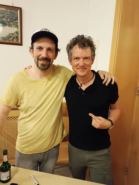 Mini und Claus standen im Anschluss für Autogramme und Fotos zur Verfügung