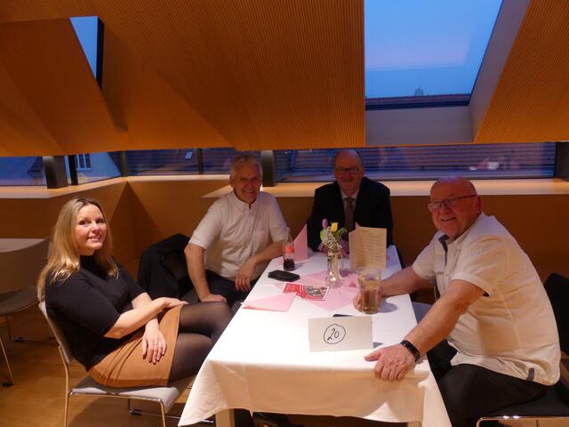 Frühlingsball der ÖVP in Böheimkirchen | 15.04.2023
Veronika, Franz, Karl und Martin waren auch für die musikalische Umrahmung zuständig. | Foto: Nina Taurok