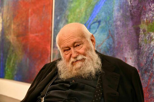 Hermann Nitsch (1938-2022) war ein Maler und Aktionskünstler des Wiener Aktionismus.  | Foto: Nitsch Museum 