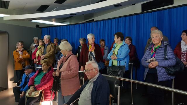 Ausflug des Pensionistenverbands Türnitz zum Flughafen Wien.  | Foto: Otto Mayer