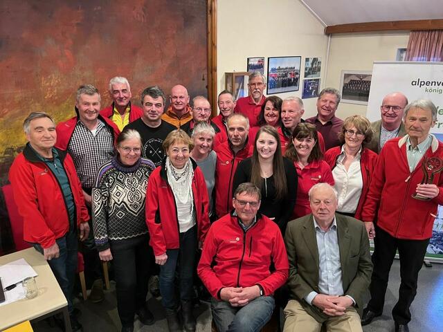 Jahreshauptversammlung 2023 - Vorstand Gruppe | Foto: ÖAV Sektion Königstetten