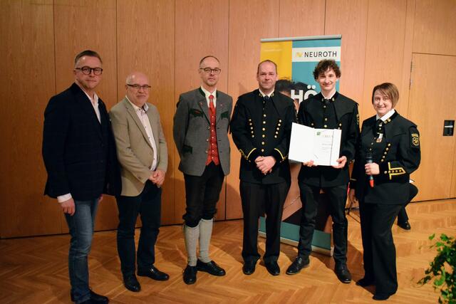 Markus Sorger - Ehrenzeichen 10 Jahre in Bronze | Foto: Bergkapelle Piberstein