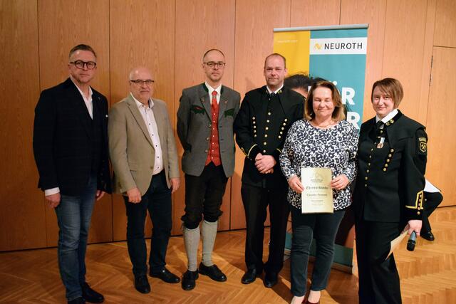 Christine Potzarnik wurde zum Ehrenmitglied ernannt | Foto: Bergkapelle Piberstein