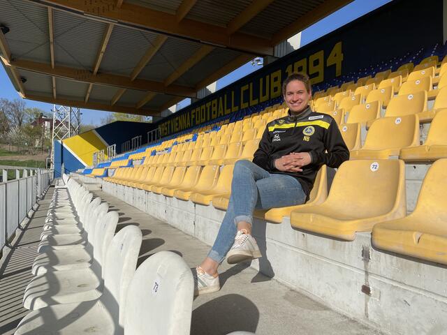 Als Sportdirektorin will Nina Burger die Vienna zu neuen Höhen führen.  | Foto: Tobias Schmitzberger
