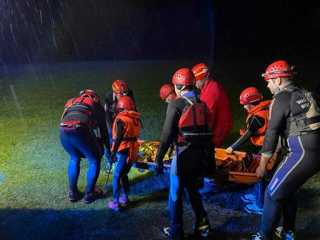 Einsatzübung bei jedem Wetter. | Foto: WR Bischofshofen
