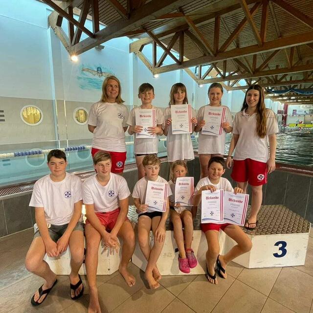 Bei den Landesmeisterschaften im Rettungsschwimmen. | Foto: WR Bischofshofen