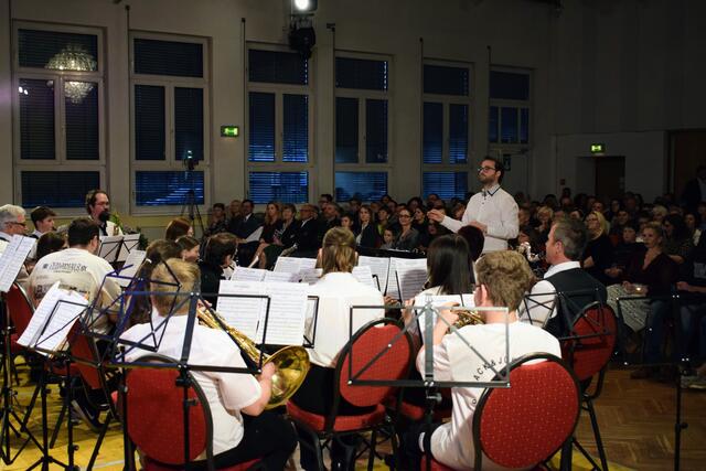 Auch das Jugendblasorchester der Musikschule Köflach hatte seinen großen Auftritt | Foto: Bergkapelle Piberstein