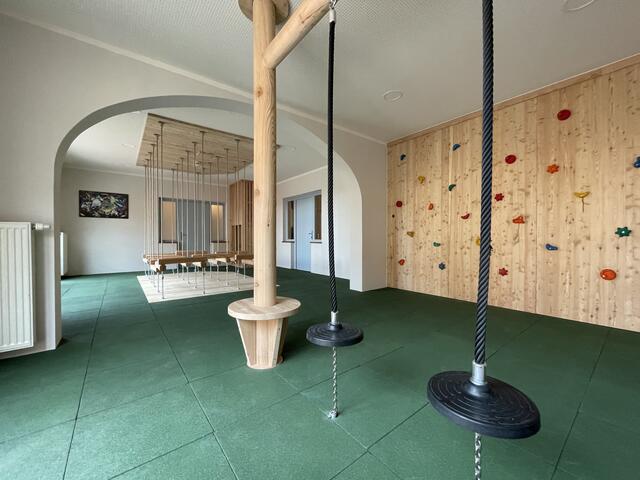 Einblick in den nagelneuen Indoor-Spielbereich bei Jufa Schilcherland. | Foto: Susanne Veronik