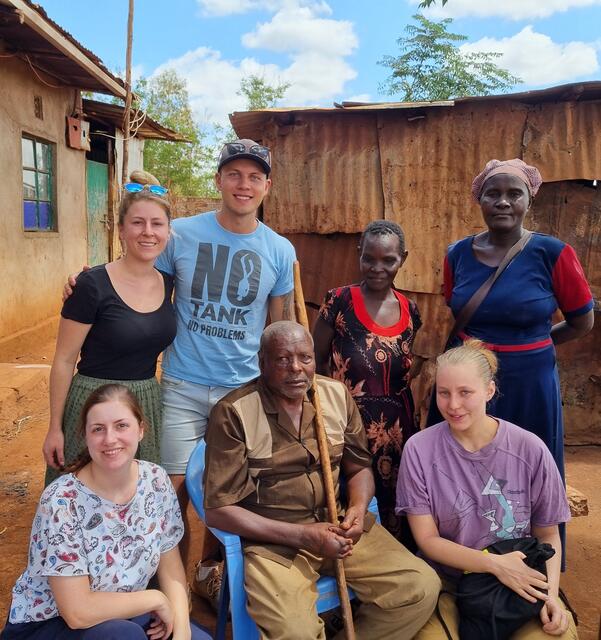 Simon Kremshuber aus Kirchdorf absolvierte ein Praktikum in Kenia | Foto: Daraja - die Brücke