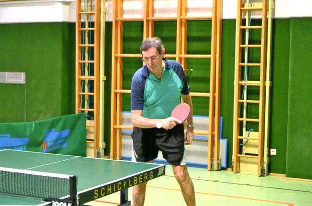 Erwin Scheucher vom Tischtennisverein Union Steyr. | Foto: Privat