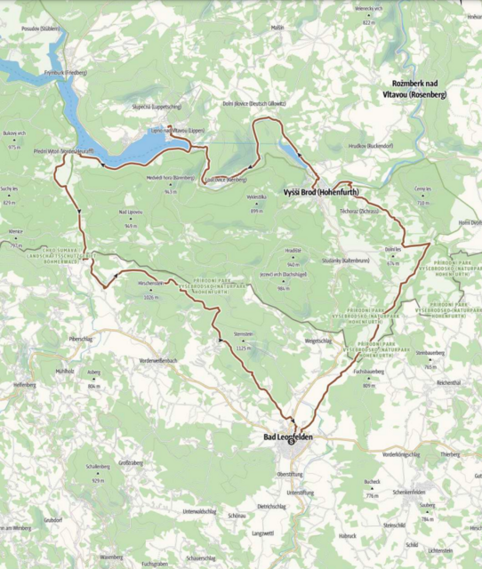 Karte und Details zur Route finden Sie auf muehlviertlerhochland.at. | Foto: Tourismusverband