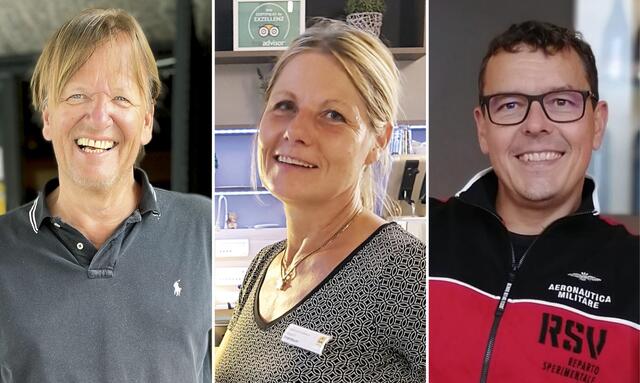 Stefan Breznik, Brauhaus in Bleiburg und Campingplatz am Turnersee, Hoteldirektorin Margreth Brandauer, Jufa Hotel Bleiburg/Pliberk, Geschäftsführer Horst Jernej, Restaurant Seerose (von links)