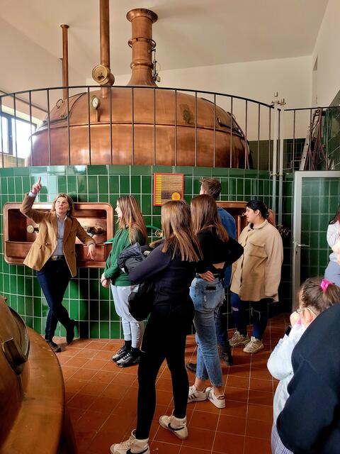 Bei der Limonadenverkostung konnten sich die Schüler selbst von den hergestellten Produkten überzeugen. | Foto: PTS Mattighofen