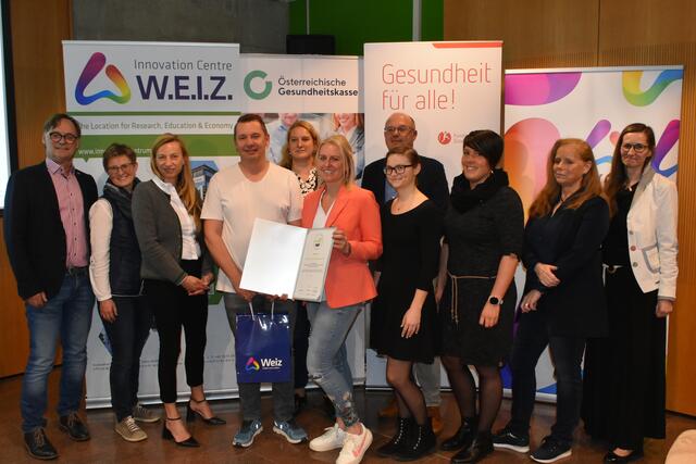 Auch die Firma Trieb &amp; Kreimer zählt zu den 8 Betrieben, die sich mit der betrieblichen Gesundheitsvorsorge auseinandersetzen | Foto: Regionalmedien Steiermark