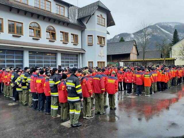 Antreten der FF Jugend in St. Gallen | Foto: FF Großreifling