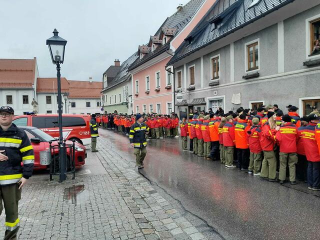 Am Marktplatz in St. Gallen | Foto: FF Großreifling