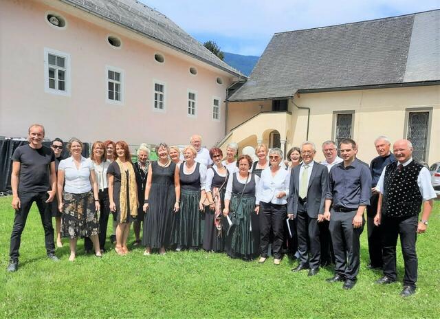 Der Gemischte Chor Ossiach feiert 40-jähriges Jubiläum.  | Foto: Privat