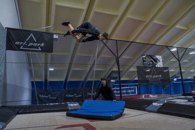Jeder Teilnehmer musste pro Durchgang drei Tricks zeigen. | Foto: Christopher Erhart