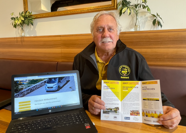 Der Verein der Campingfreunde mit Obmann Reinhard Stieber hat für dieses Jahr wieder ein vielfältiges Veranstaltungsprogramm vorbereitet.  | Foto: RegionalMedien Steiermark