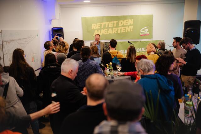 Die Grünen Leopoldstadt haben in der Engerthstraße ein neues Zuhause gefunden. Das wurde bei einem Nachbarschaftsfest gefeiert. | Foto: Grüne Leopoldstadt