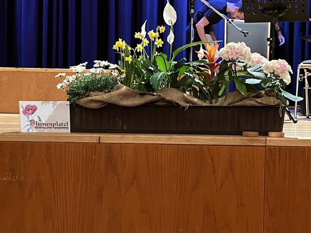 Die Dekoration wurde vom Blumenplatzl Waidhofen gesponsert.
