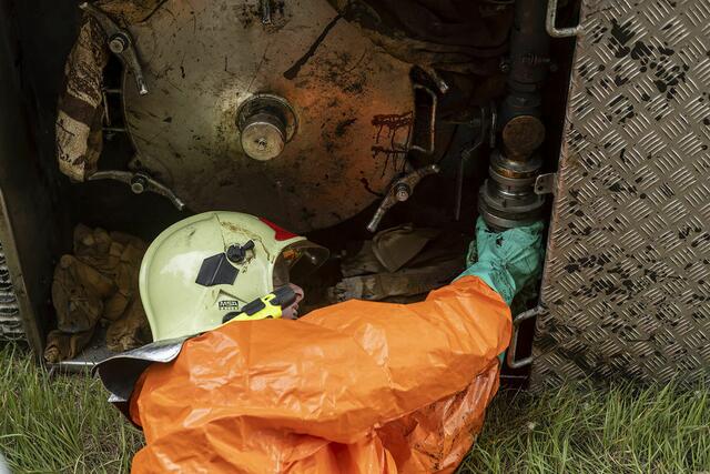 Der Einsatz war besonders anstrengend für die Einsatzkräfte. | Foto: Manfred Wimmer, FF Krems