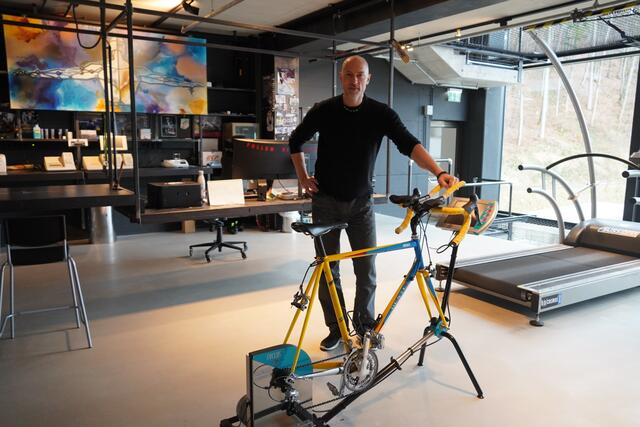 Der Leistungsdiagnosiker Martin Pfeifenberger hilft bei der Trainingsplanung. | Foto: Emanuel Hasenauer