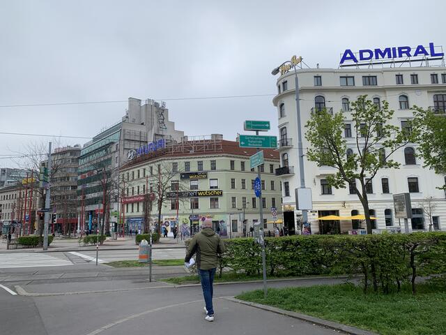 Die Querung beim Europaplatz. | Foto: Miriam Al Kafur