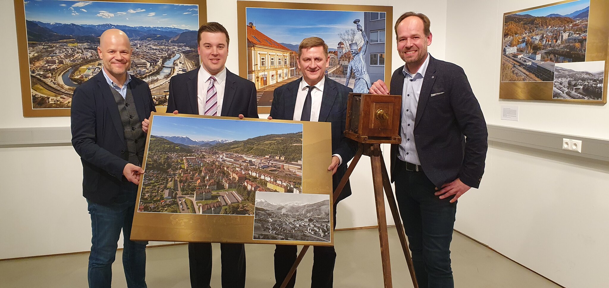 Fotoausstellung Eindrucksvolle Reise durch die Stadtgeschichte Leobens