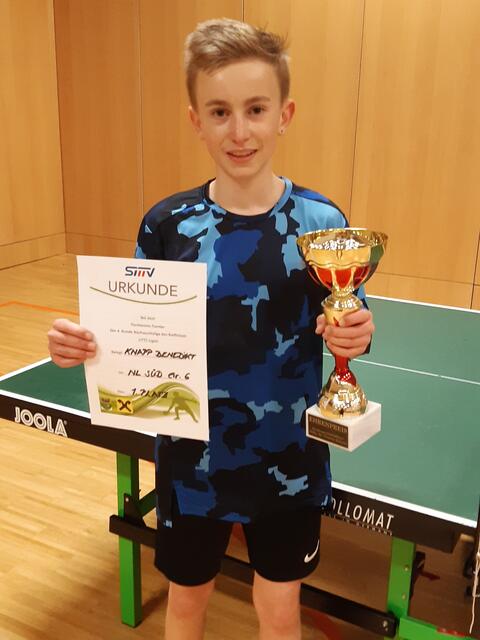 Benedikt Knapp gewinnt bei der Frühjahrsmeisterschaft 2023 sämtliche Spiele. | Foto: Walter Wiesner